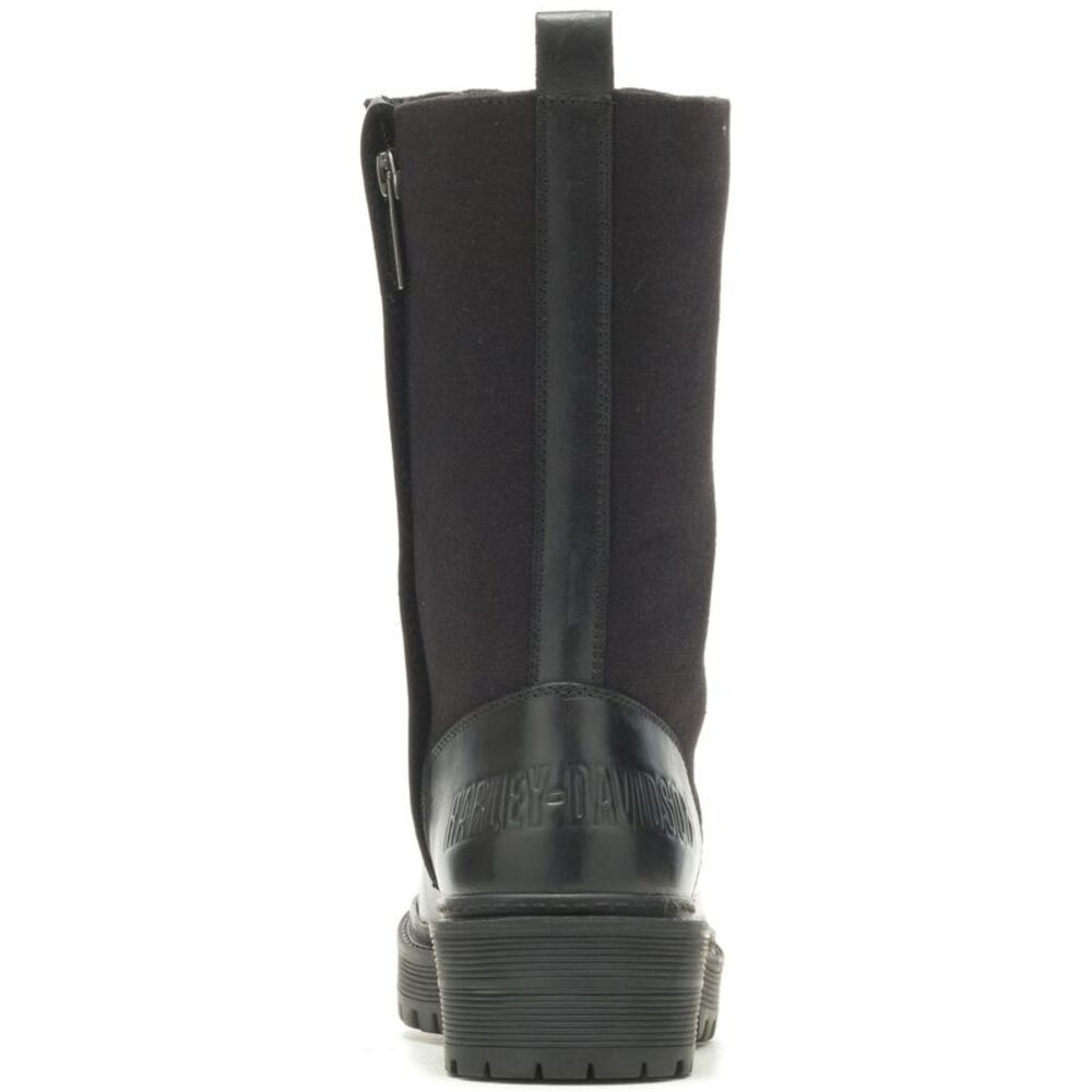 Harley-Davidson Womens Valene 9" Black Boots (NWT) - Picture 5 of 7